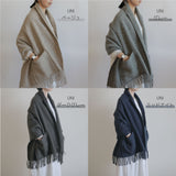 Lapuan Kankurit(ラプアンカンクリ) ポケットショール UNI グレー