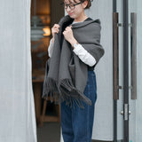 Lapuan Kankurit(ラプアンカンクリ) ポケットショール UNI ダークグレー