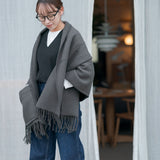 Lapuan Kankurit(ラプアンカンクリ) ポケットショール UNI ダークグレー