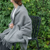 Lapuan Kankurit(ラプアンカンクリ) ポケットショール UNI グレー