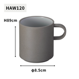 HASAMI PORCELAIN グレーコレクション マグカップ Mサイズ 385ml HAW120 アッシュホワイト