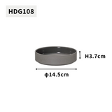 HASAMI PORCELAIN グレーコレクション ボウル Φ145×37 HDG108 ダークグレー