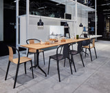 【アウトレット】ベルヴィル アームチェア ウッド ナチュラルオーク | vitra(ヴィトラ)