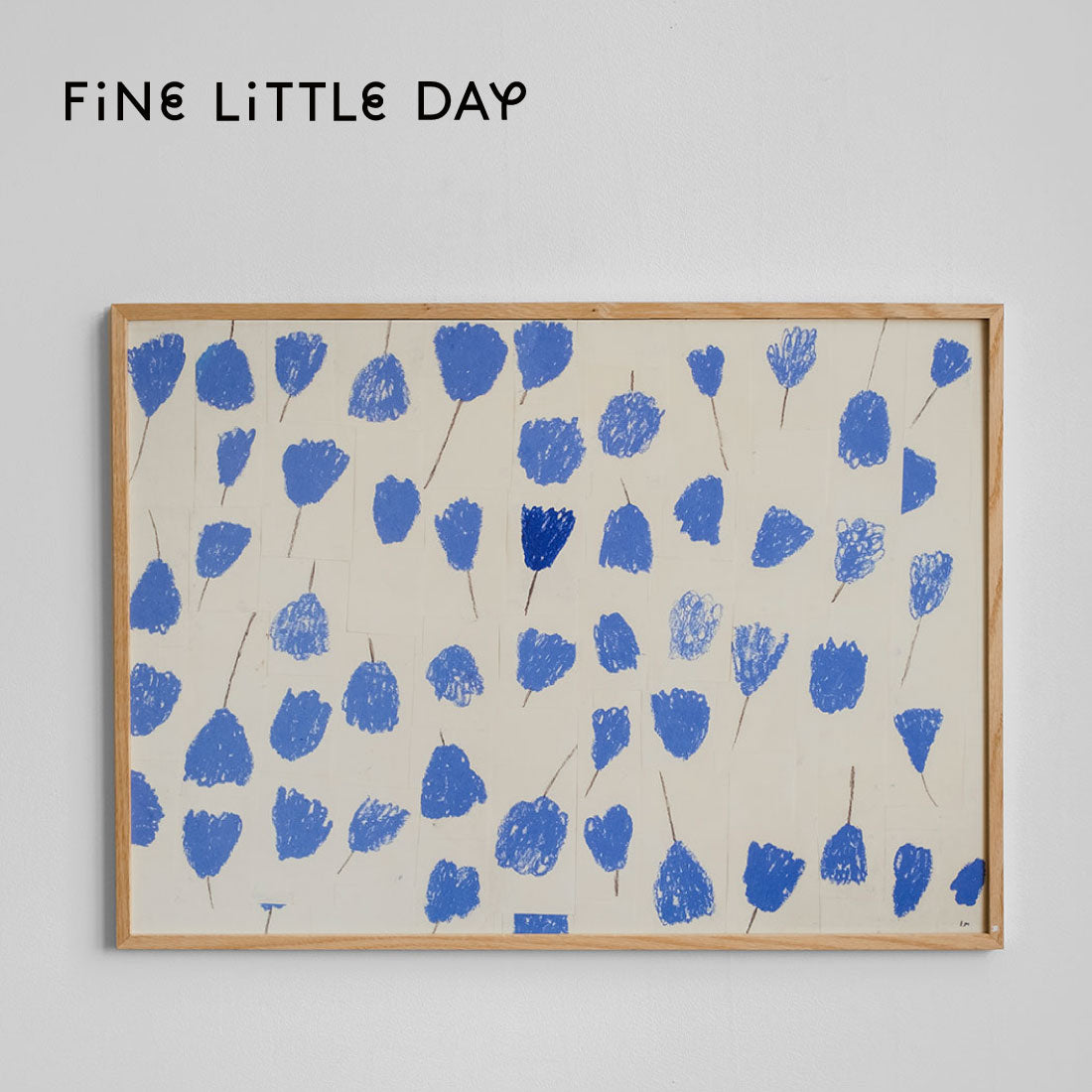 新しく着き Little Fine Day 額縁つき ポスター ファインリトルデイ