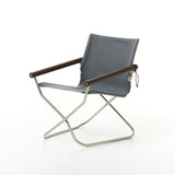 ニーチェアエックス80 ダークブラウン・グレー