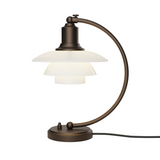 PH 2/2 ルナ エイジド・ブラス オパール テーブルランプ