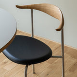 カールハンセン&サン CH88P オーク材 オイルフィニッシュ ステンレスフレーム レザーTHOR301