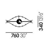 vitra (ヴィトラ)Eye Clock(アイ クロック)| George Nelson(ジョージ・ネルソン)掛け時計