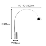 【P10倍】ARCO 白熱電球 (アルコ)フロアランプ |FLOS(フロス)