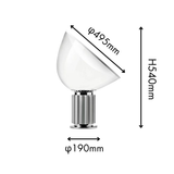 【P10倍】TACCIA(タッチア)PMMA テーブルランプ|FLOS(フロス)
