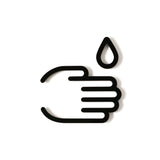 MOHEIM(モヘイム)SIGNS WASH HAND 2pcs / 全3色