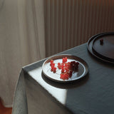 HASAMI PORCELAIN グレーコレクション プレート Φ145×12 HAW102 アッシュホワイト