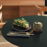 HASAMI PORCELAIN グレーコレクション プレート Φ185×12 HDG103 ダークグレー