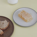 HASAMI PORCELAIN グレーコレクション プレート Φ220×12 HAW104 アッシュホワイト