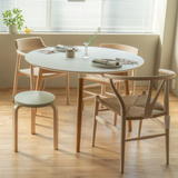 【No.005】 HIROSHIMA natural アームチェア(板座) ホワイトオーク ソープ仕上げ