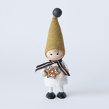 NORDIKA nisse ジンジャークッキーを持った男の子 Jule Hygge