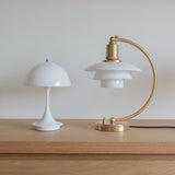 PH 2/2 LUNA テーブルランプ 真鍮/乳白ガラス