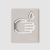 MOHEIM(モヘイム)SIGNS WASH HAND 2pcs / 全3色
