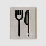 MOHEIM(モヘイム)SIGNS RESTAURANT 2pcs / 全3色