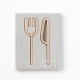 MOHEIM(モヘイム)SIGNS RESTAURANT 2pcs / 全2色