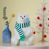 しろくま貯金箱 Polar Bear Money Box 2023 マフラー付き【2023年限定】