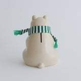 しろくま貯金箱 Polar Bear Money Box 2023 マフラー付き【2023年限定】