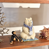 しろくま貯金箱 Polar Bear Money Box 2025 マフラー付き【2025年限定】