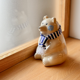 しろくま貯金箱 Polar Bear Money Box 2025 マフラー付き【2025年限定】