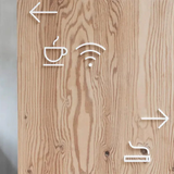 MOHEIM(モヘイム)SIGNS ARROW 2pcs / 全3色