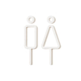 MOHEIM(モヘイム)SIGNS RESTROOM 2pcs / 全3色