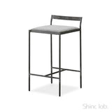 杉山製作所 クロテツ SHIN カウンターチェア (ファブリック/シルバーグレー)