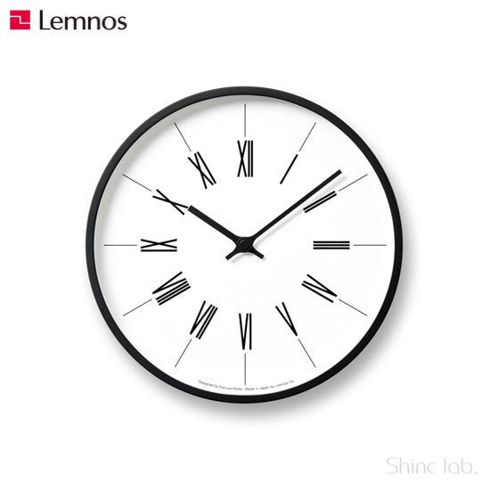 Lemnos電波時計 時計台の時計 Lemnos 時計台の時計 Roman – Shinc lab.(シンクラボ)