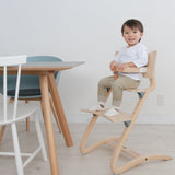 リエンダー ハイチェア本体に座った子供