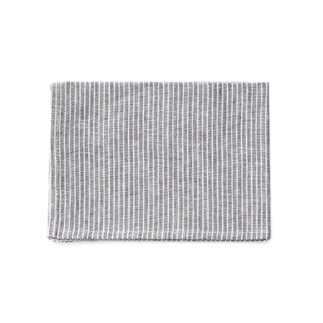fog linen work リネンキッチンクロス（グレーホワイトストライプ