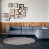 LOCAL WOOLEN COURT 国産ウールカーペット 楕円W2350×H1650