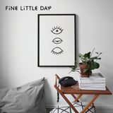 Fine Little Day ポスター EYE,EYE 50×70cm