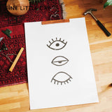 Fine Little Day ポスター EYE,EYE 50×70cm