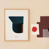 PAPER COLLECTIVE(ペーパーコレクティブ)ポスター 50×70cm Sketchbook Abstracts 03