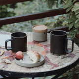 トレイ Φ85×21 アッシュ HP022 | ハサミポーセリン