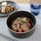 ボウル Φ145×55 ブラック HPB008 | ハサミポーセリン