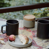 シュガーポット ブラック HPB017 | ハサミポーセリン