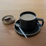 プレート Φ145×21 ブラック HPB002 | ハサミポーセリン