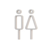 MOHEIM(モヘイム)SIGNS RESTROOM 2pcs / グレー