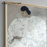 Fine Little Day ポスター WHITE FLOWER 50×70cm