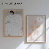 Fine Little Day ポスター WHITE FLOWER 50×70cm