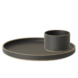 ワンプレートセット ブラック | ハサミポーセリン