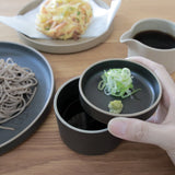 蕎麦セット ブラック | ハサミポーセリン