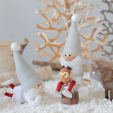 NORDIKA nisse フクロウを抱えたサンタ サイレントナイト