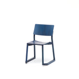 カリモクニュースタンダード パノラマ チェア ウィズ ランナー インディゴブルー