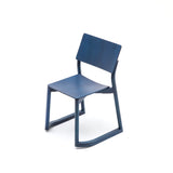 カリモクニュースタンダード パノラマ チェア ウィズ ランナー インディゴブルー